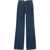 AMI Paris Flare fit Jeans in raw INDIGO