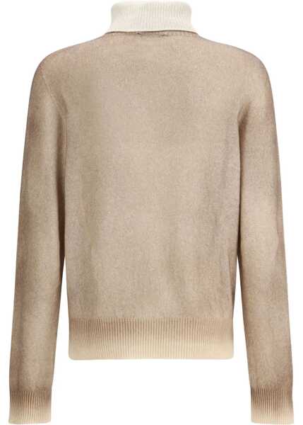 Pulovere casual ARAGONA CASHMERE Cashmere Turtleneck WHITE Barbati (BM 19234472) 2