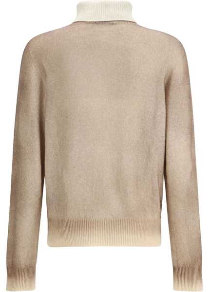 Pulovere casual ARAGONA CASHMERE Cashmere Turtleneck WHITE Barbati (BM 19234472) 3