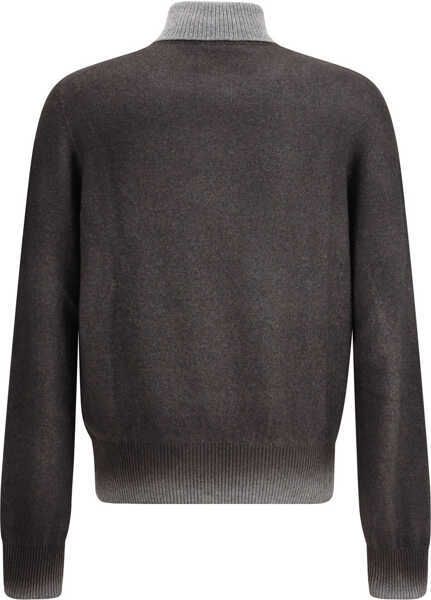 Pulovere casual ARAGONA CASHMERE Cashmere Turtleneck GRIGIO Barbati (BM 19234484) 2