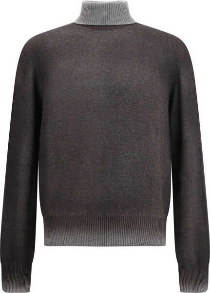 Pulovere casual ARAGONA CASHMERE Cashmere Turtleneck GRIGIO Barbati (BM 19234484) 1