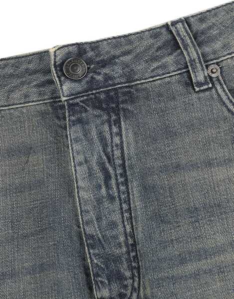 Pantaloni casual Balenciaga Relaxed fit Cotton Denim Pants NAVY/GREEN/YELLOW Barbati (BM 19234493) 3