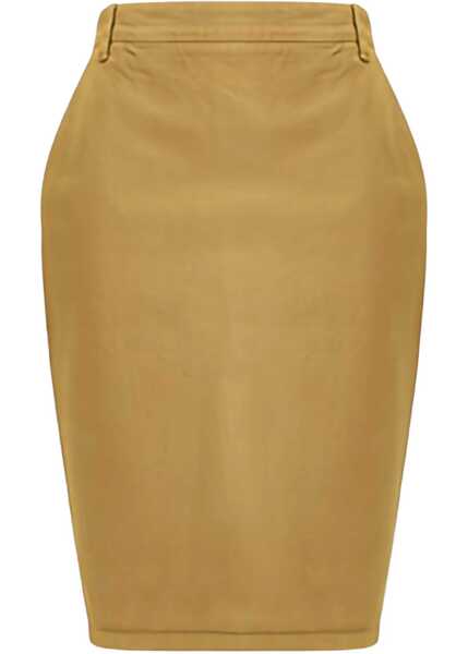 Fuste Saint Laurent Denim Pencil Skirt ROSE Femei (BM 19234496) 2