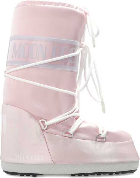 Cizme de iarna Moon Boot Icon Pearly Boots PINK Fete (BM 19234553) 2