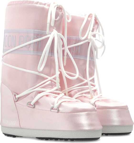 Cizme de iarna Moon Boot Icon Pearly Boots PINK Fete (BM 19234553) 1