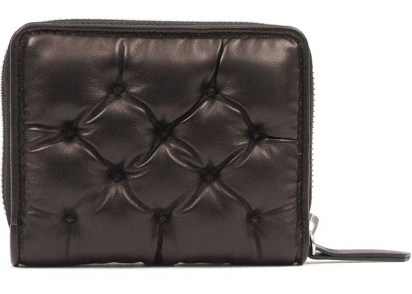 Portofele Maison Margiela Zipper Around Wallet BLACK Barbati (BM 19234565) 2