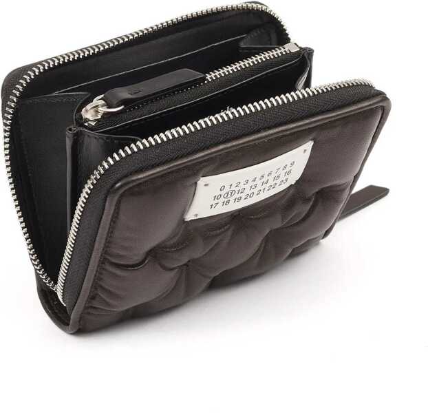 Portofele Maison Margiela Zipper Around Wallet BLACK Barbati (BM 19234565) 3