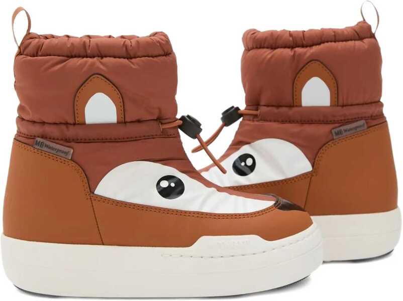 Ghete Moon Boot Jr Park Mid Animal Boots BROWN Baieti (BM 19234571) 2