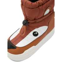 Ghete pentru Baieti - Ghete Moon Boot Jr Park Mid Animal Boots BROWN Baieti (BM 19234571) - B-mall.ro