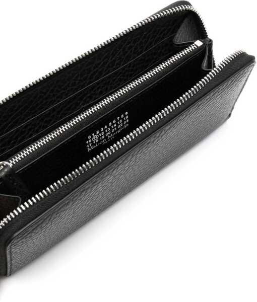 Portofele Maison Margiela Leather Wallet BLACK Barbati (BM 19234577) 3