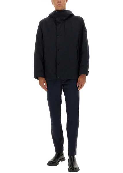 Jachete Stone Island Waterproof Jacket With Hood BLUE Barbati (BM 19234583) 2