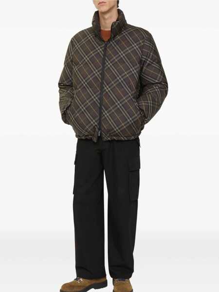 Bomber jacket Burberry Reversible Check Puffer Jacket BROWN Barbati (BM 19234595) 2