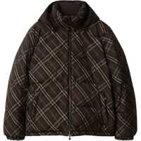Bomber jacket Reversible Check Puffer Jacket Barbati