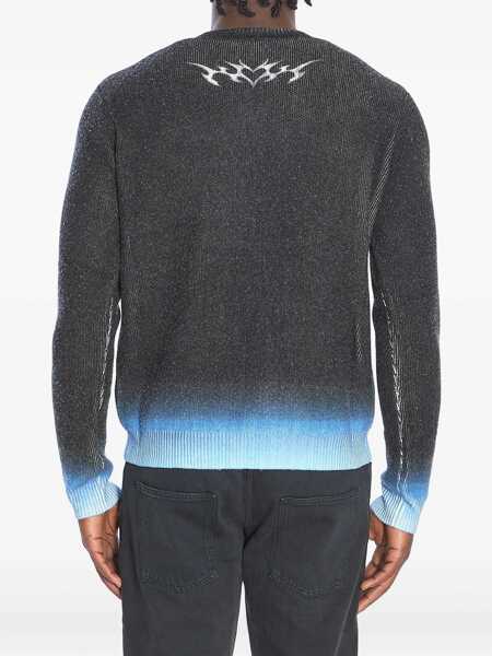 Pulovere Casablanca Sweater With Blades Print GREY Barbati (BM 19234613) 4