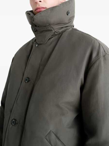 Bomber jacket LEMAIRE Padded Bomber Jacket BROWN Barbati (BM 19234616) 5