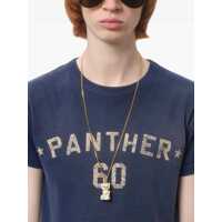 Tricouri Valentino Garavani pentru Barbati - Tricouri Valentino Garavani Chez Valentino T-Shirt BLUE Barbati (BM 19234619) - B-mall.ro