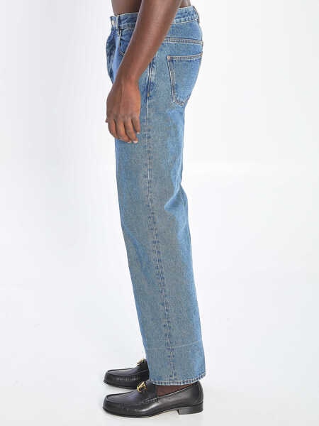 Blugi Valentino Garavani Chez Valentino Denim Pants BLUE Barbati (BM 19234625) 3