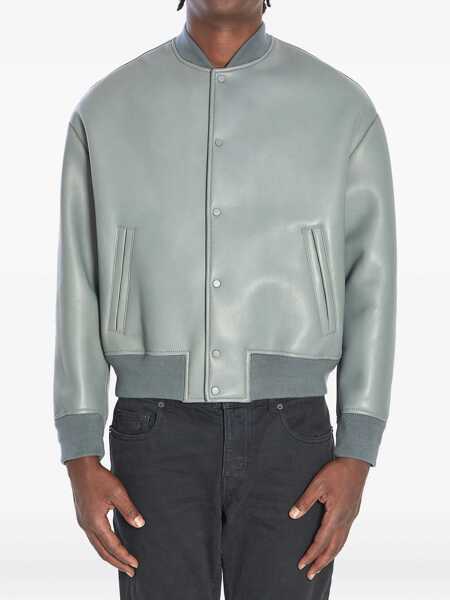Bomber jacket Salvatore Santoro Bomber Jacket In Plong Nappa Leather GREY Barbati (BM 19234628) 1