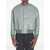 Salvatore Santoro Bomber Jacket In Plongé Nappa Leather GREY