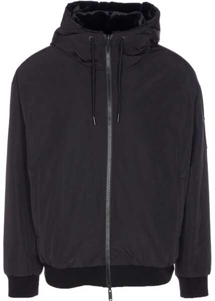 Bomber jacket Moose Knuckles Roland Reversible Bunny Jacket BLACK Barbati (BM 19234634) 1