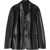 LEMAIRE Leather Single Breasted Jacket BLACK