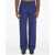 Valentino Garavani Cotton Gabardine Trousers BLUE