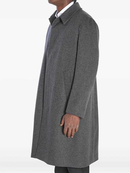 Paltoane Lardini Virgin Wool Coat GREY Barbati (BM 19234661) 2