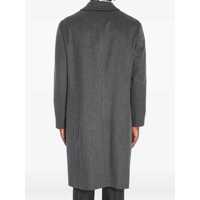 Geci Lardini pentru Barbati - Paltoane Lardini Virgin Wool Coat GREY Barbati (BM 19234661) - B-mall.ro