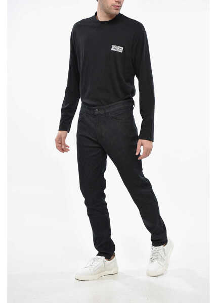 Blugi drepti Hugo Boss Stretch Denim Tapered Fit Jeans 16Cm Black Barbati (BM 19234700) 4