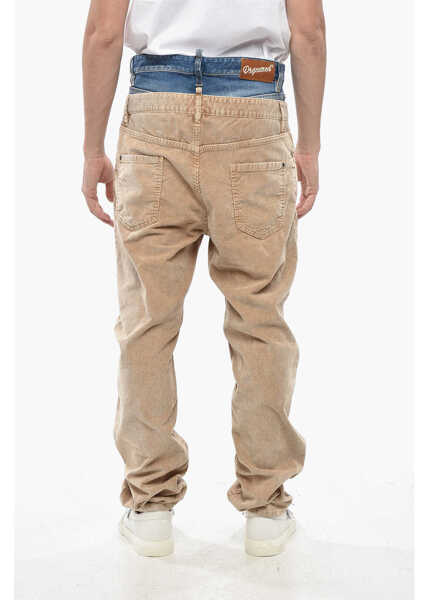 Blugi drepti DSQUARED2 Double Fabric 642 Twin Pack Jeans Blue Barbati (BM 19234709) 2