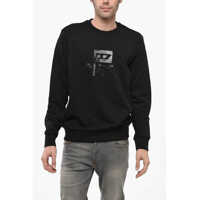 Bluze de trening Crew Neck Brushed Cotton Sweatshirt With Ton Sur Ton Logo Barbati
