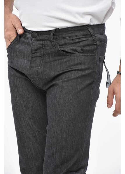 Blugi drepti Armani Emporio Straight Leg Regular Fit J21 Jeans 20Cm L.32 Black Barbati (BM 19234736) 3