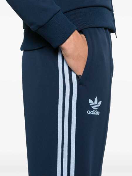 Pantaloni de trening adidas Wales Bonner Solid Color Joggers With Fleece Lining And Cont Blue Barbati (BM 19234742) 5