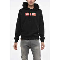 Bluze de trening Brushed Cotton Hoodie With Printed Logo Barbati