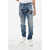 DSQUARED2 Icon Straight Leg Cool Guy Jeans With Contrasting Detail 18C Blue