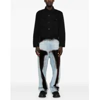 Geci de blugi pentru Barbati - Geci de blugi Balenciaga Denim Unisex Jacket With Printed Logo Black Barbati (BM 19234766) - B-mall.ro