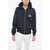 Diesel Brushed Cotton Full Zip Hoodie Blue