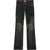 Diesel 5-Pocketed P-Blixia Leather Pants Black