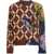 Marni Vintage Effect Patterned Crew-Neck Sweater Multicolor