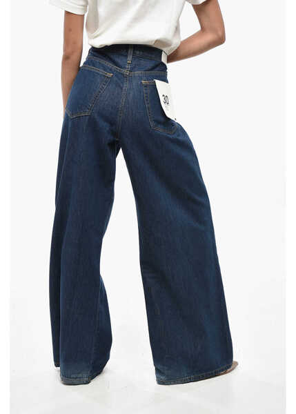 Blugi drepti RE/DONE High Waist Wide Leg Fortuna Jeans 32Cm Blue Femei (BM 19234964) 3