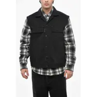 Geci de blugi Sleeveless Denim Utility Jacket Barbati