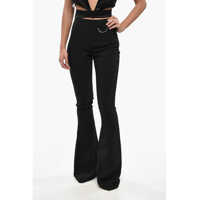 Blugi drepti Medium Waist Flared Twiggy Jeans 25Cm Femei