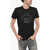 Diesel Cotton Diegor T-Shirt With Embossed Print Black