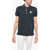 Diesel Half Zip And Button Harry Polo Shirt Blue