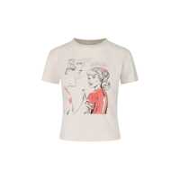 Topuri Re/Done T-Shirts And Polos Femei