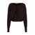 Alberta Ferretti Alberta Ferretti Sweater In Mixed Wool BROWN
