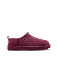 Bocanci “Classic Micro” Bordeaux Ankle Boots With Logo Embossed In Suede Woman Femei