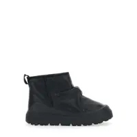 Bocanci 'Heritage Utility' Black Ankle Boots With Ruffle Detail In Leather Man Barbati