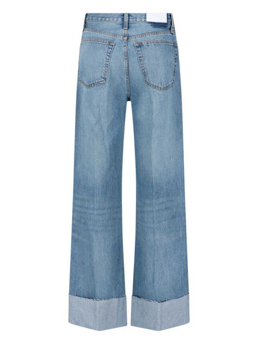 Blugi RE/DONE Re/Done Jeans BLUE Femei (BM 19238766) 2