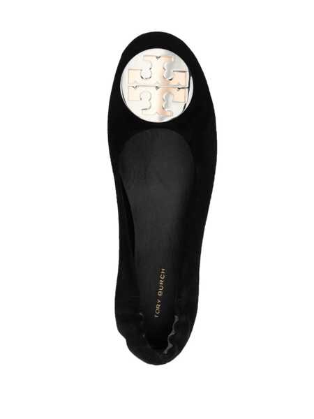 Balerini Tory Burch Tory Burch Claire Suede Ballet Flats Black Femei (BM 19238769) 4